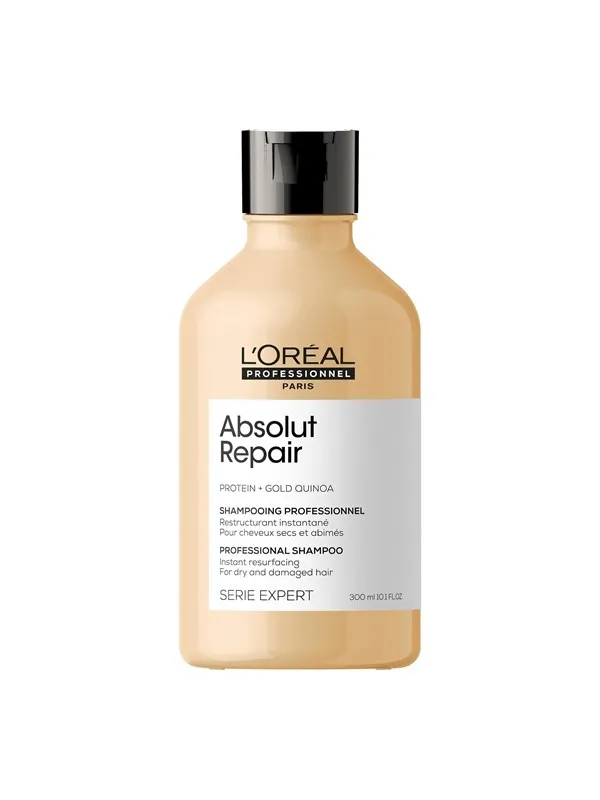 L'Oréal Paris Absolut Repair Shampoo - Protein + Gold Quinoa 300ml