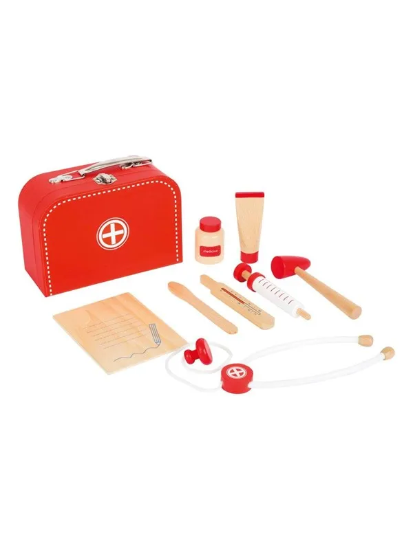 Small Foot - Wooden Doctor's Set in Red Case