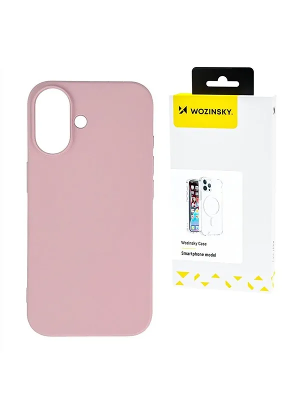 Wozinsky Silicone Case for Samsung Galaxy S25 - Pink