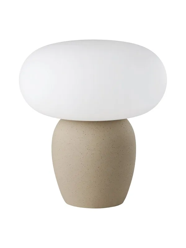 EGLO CAHUAMA table light, white/light brown