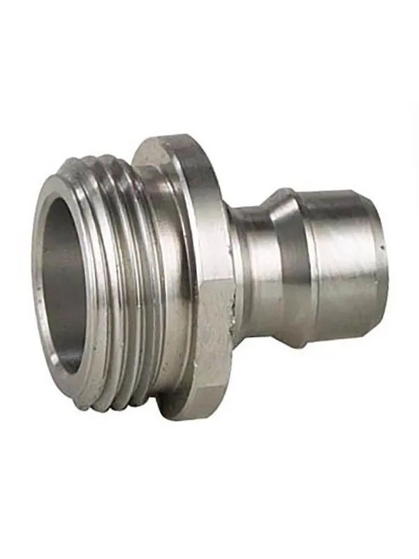 Nito 3/4" stainless steel nipple with 3/4" male bsp