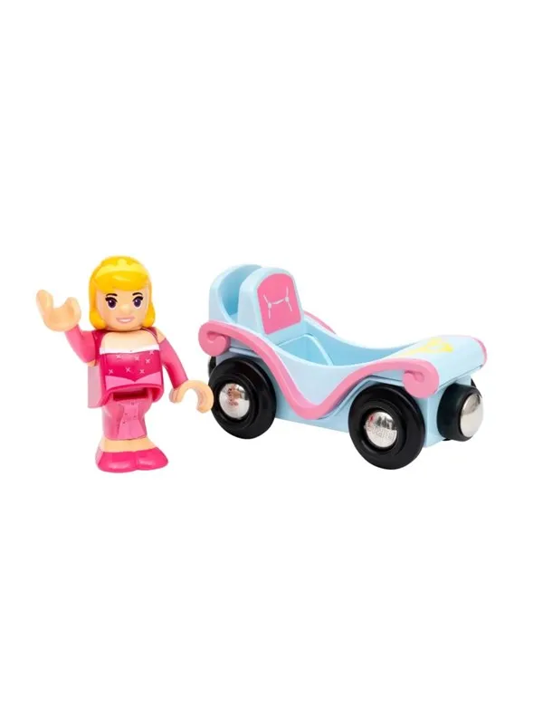 Brio Sleeping Beauty & Wagon (Disney Princess)