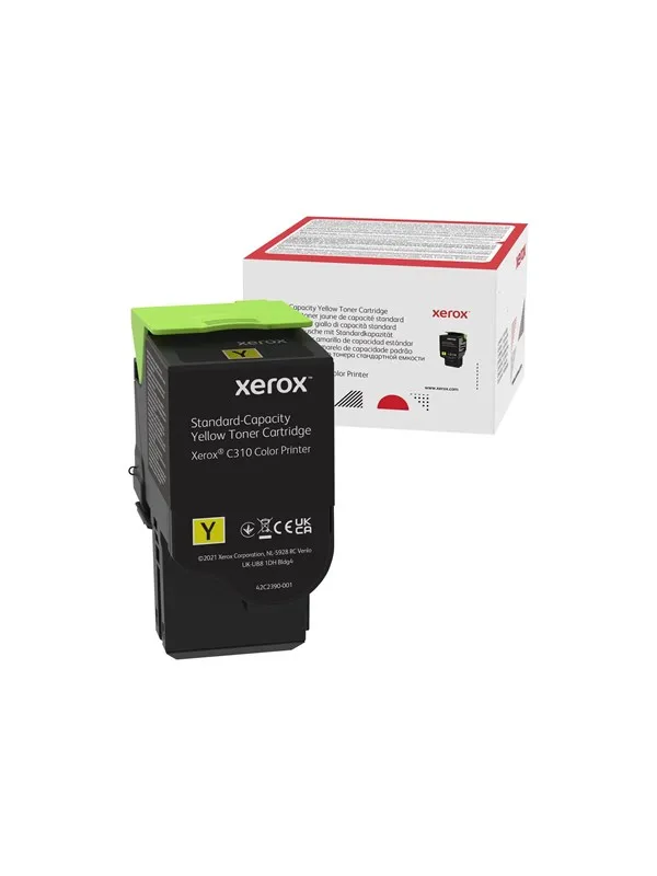 Xerox - yellow - original - toner cartridge