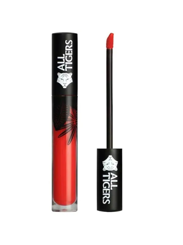 All Tigers Natural & Vegan Natural Matte Lip Gloss 8 ml. - 784 Lead The Game.
