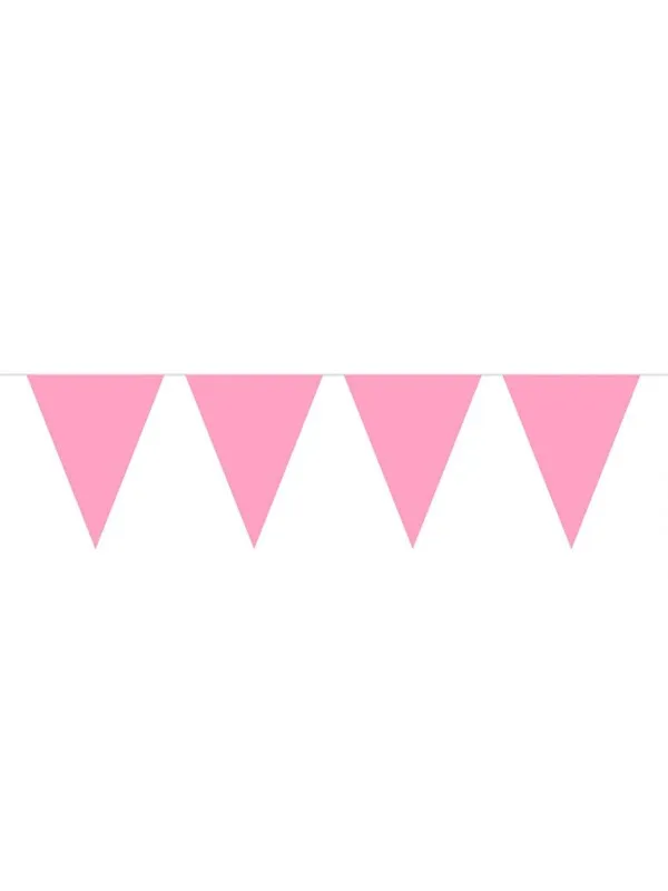 Folat BV - Pink Mini Bunting 3mtr.