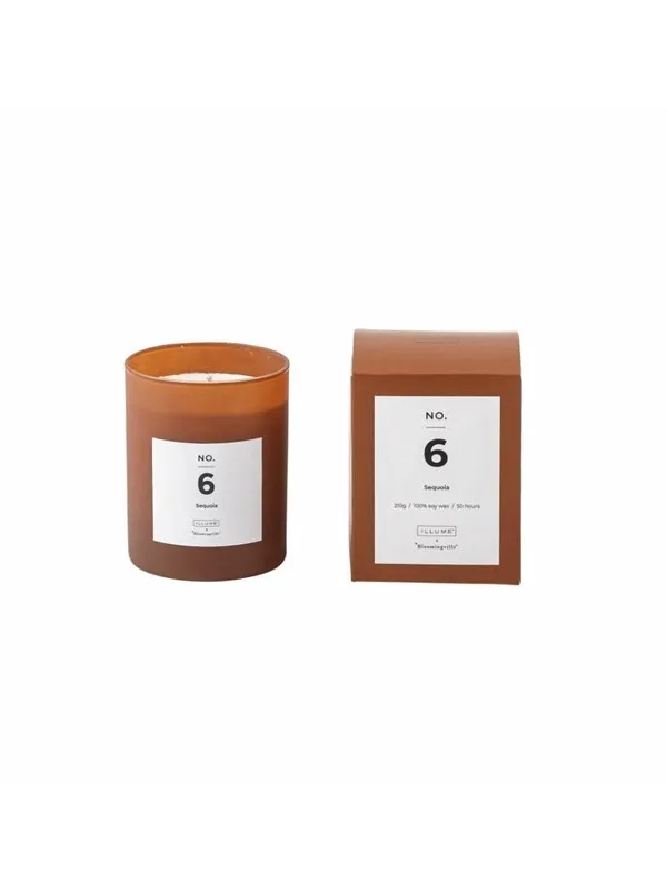 Bloomingville - NO. 6 Sequoia Scented Candle 8x10 cm