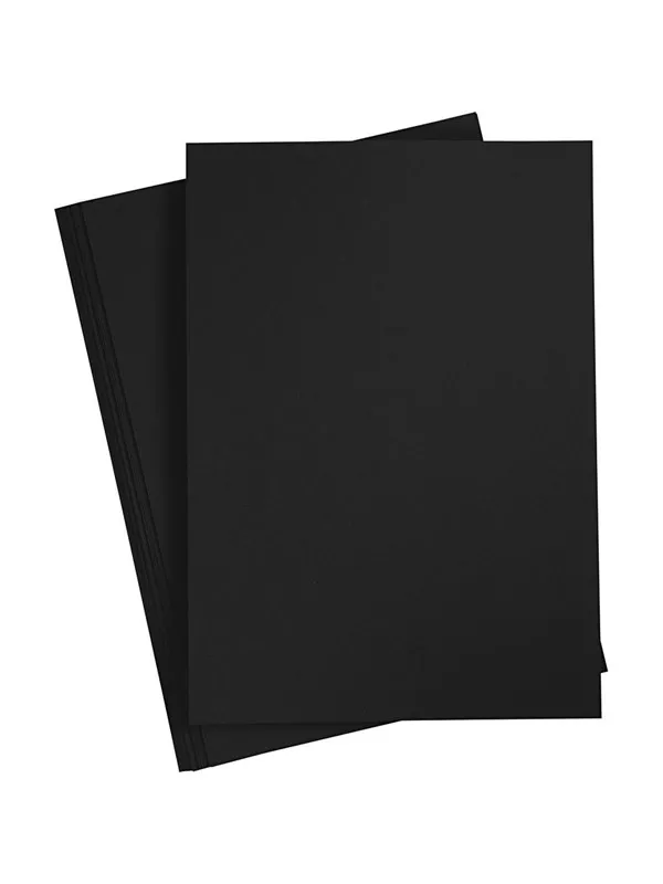 Creativ Company Paper Black A4 80gr 20pcs.