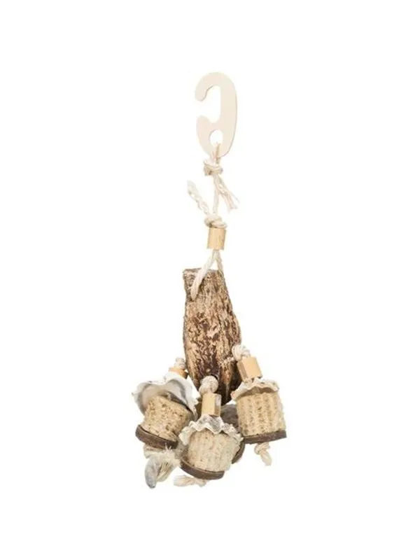 Trixie Toy mahogany pod/sea shells 26 cm