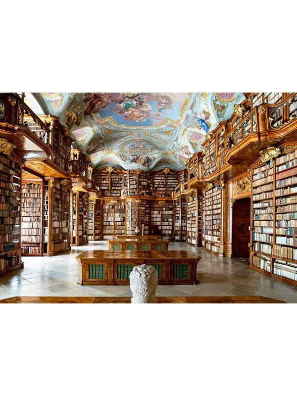 Ravensburger Library at St. Florian Monastery, Austria