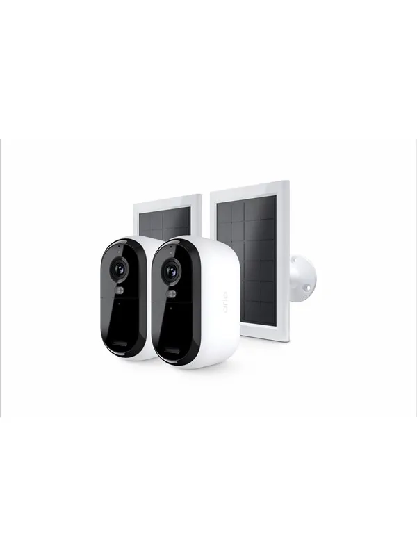Arlo Essential 3 HD-sikkerhetskamera med solcellepanel (2 kameraer)