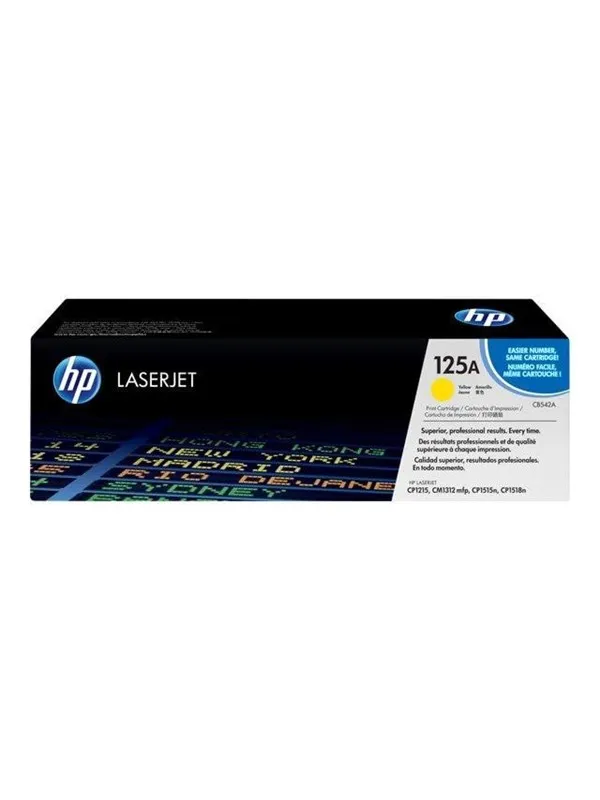 HP 125A / CB542A - Yellow Toner - Laser toner Yellow