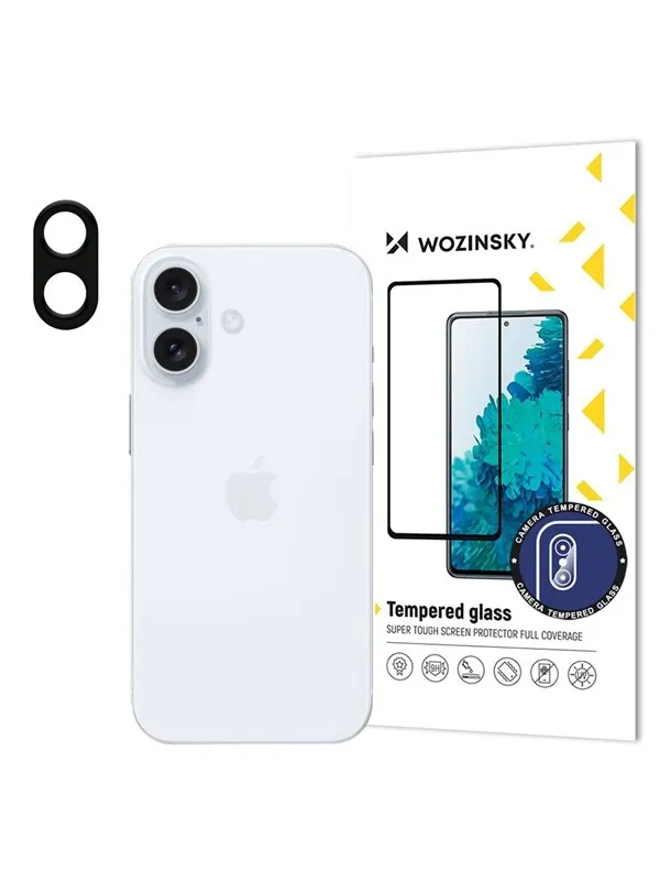 Wozinsky Full Camera Glass 9H Tempered Glass For iPhone 16 Plus Camera