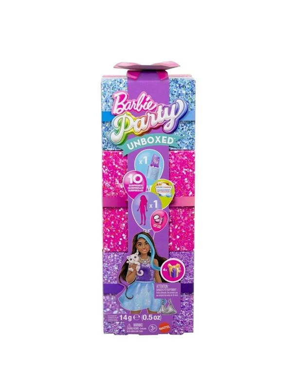 Barbie Unboxed Purple Petite Doll