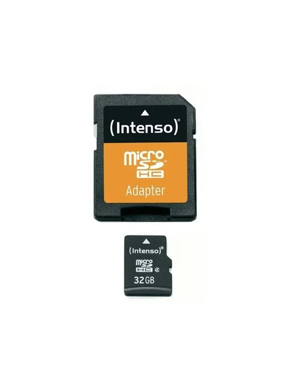 Intenso Micro SD Card w/ Adapter - 32GB
