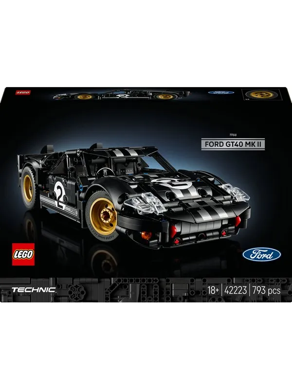 LEGO Technic 42223 1966 Ford GT40 MKII-racerbil