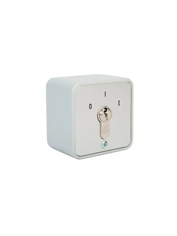 Bennike & Wander Geba key switch on-off 2 pole with cydinder