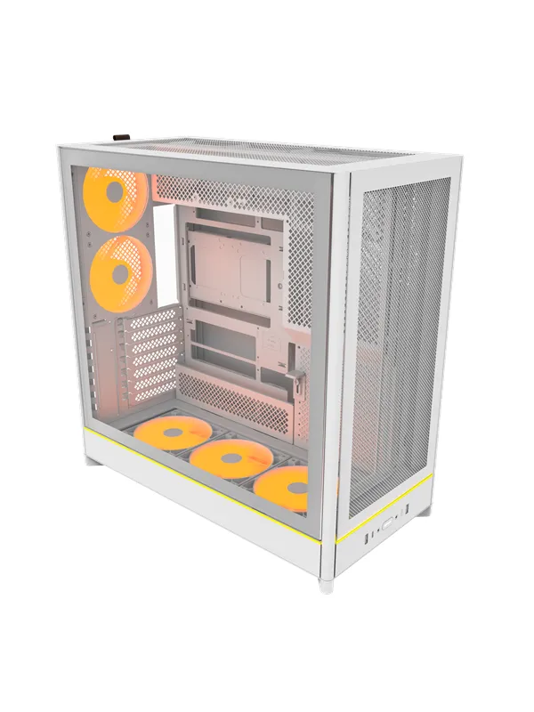 Montech HS01 PRO Mesh - Kabinett - Miditower - Hvit