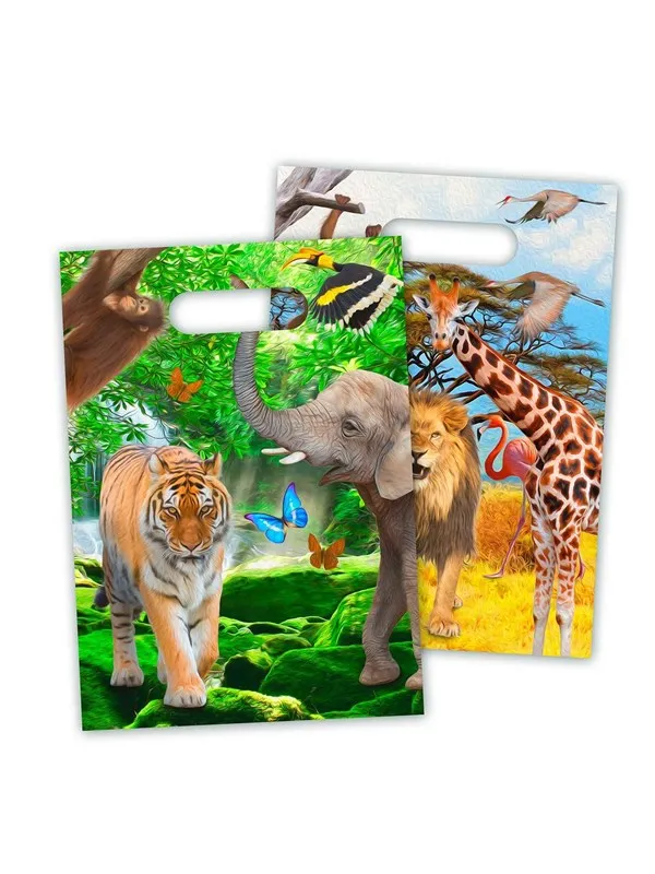 Folat BV Safari Handout Bags 8 pcs.