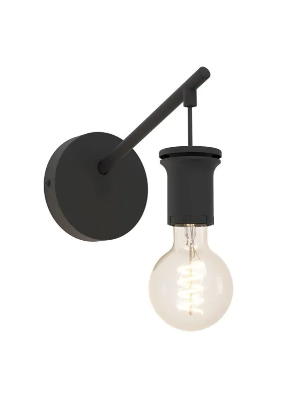 EGLO CAPOLIVERI-E VEGG L120 H140 E27 SVART