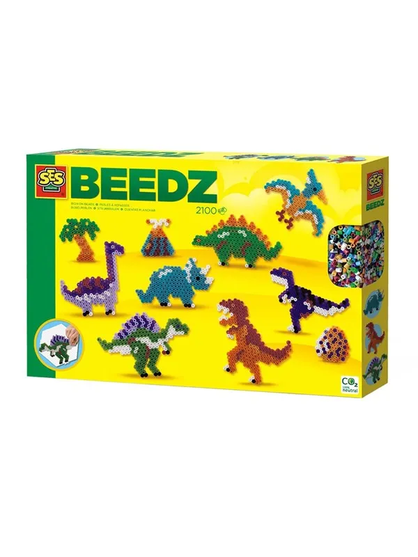 SES Creative Iron-on Beads - Dino World