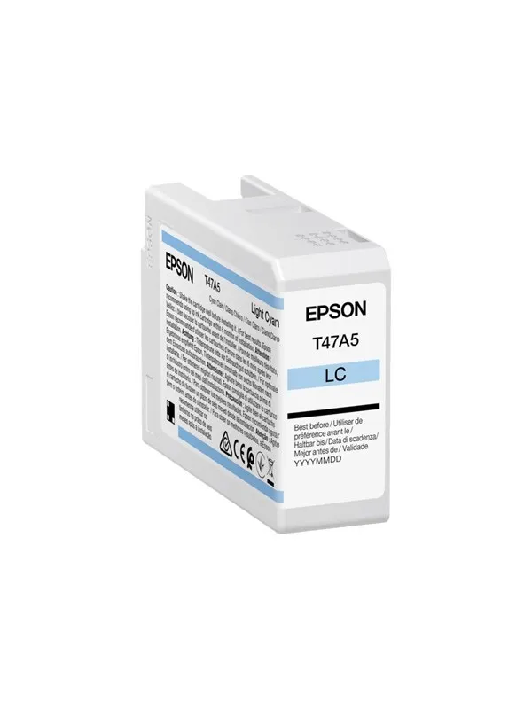 Epson C13T47A500 / T47A5 Light Cyan Ink UltraChrome Pro 10 50ml