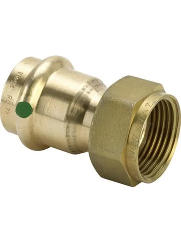 Viega Sanpress connection screw 22 mm x 3/4" socket/socket gunmetal