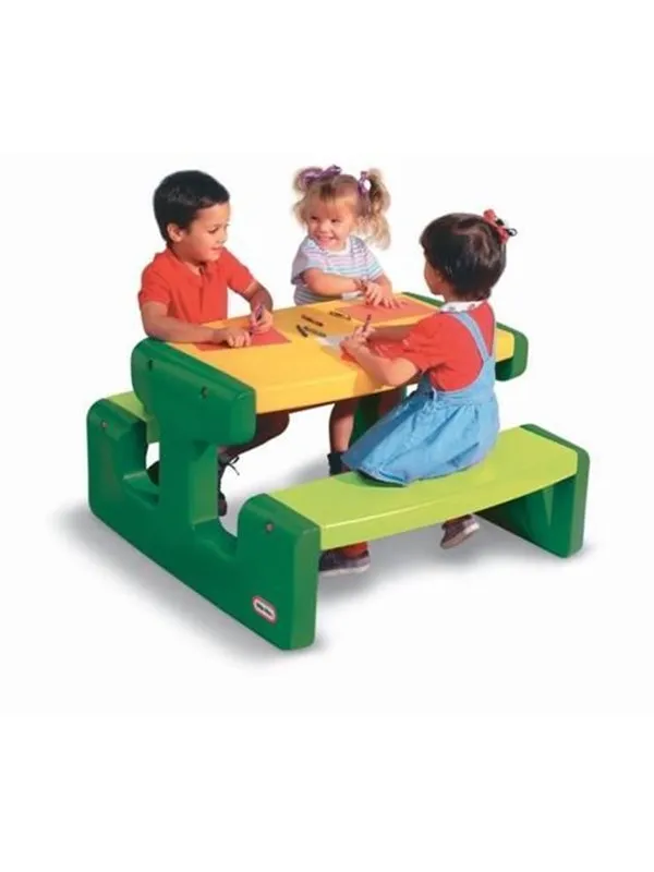Little Tikes Large Picnic Table - Evergreen