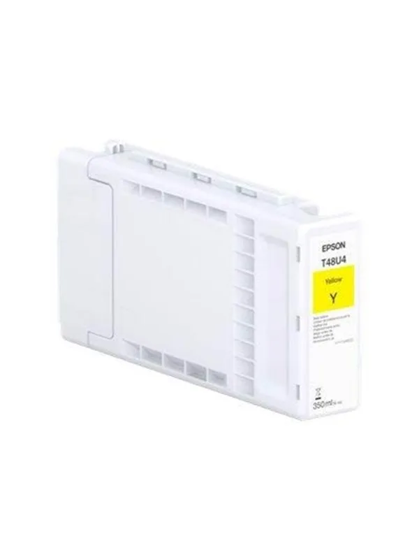 Epson T48U4 - yellow - original - ink cartridge