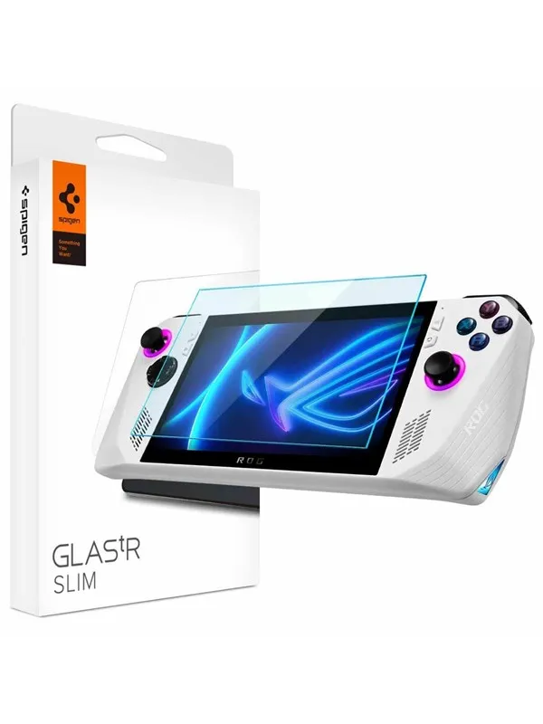 Spigen Glass tR SLIM 1 Pack - ASUS ROG Ally X/Ally 2023 - Miscellaneous Tilbehør til spillkonsoll - Asus Rog Ally