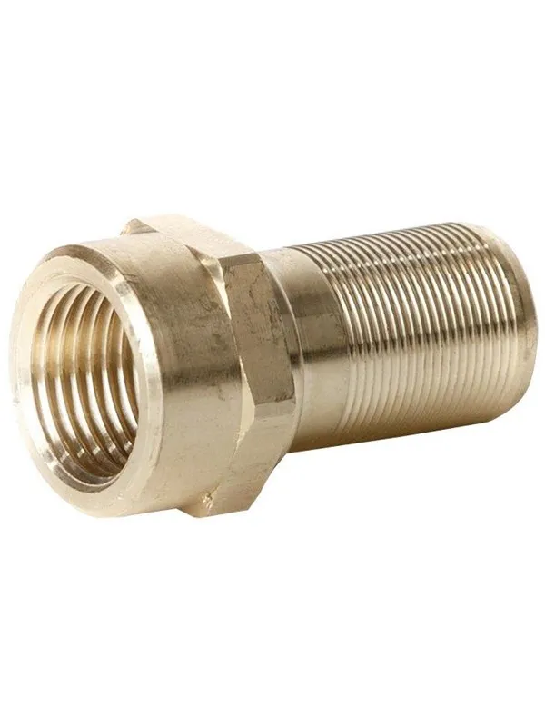 Henco straight nipple female brass 20mmx3/4