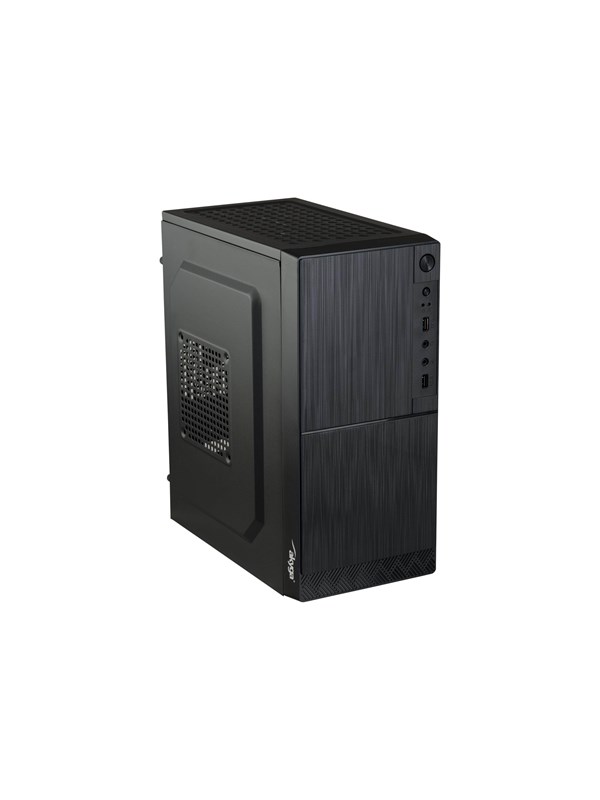 Akyga AK35BK - tower - micro ATX - Kabinett - Tower - Svart