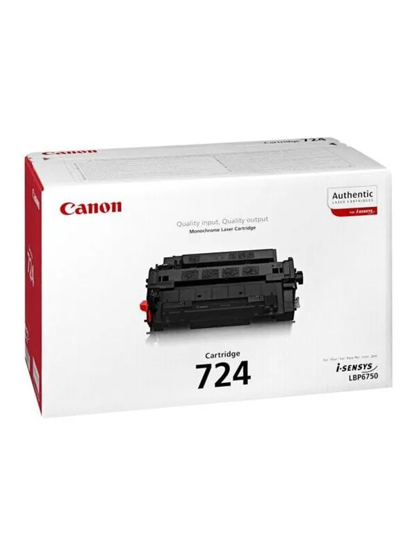 Canon CRG 724 / 3481B002 Black - Laser toner Svart