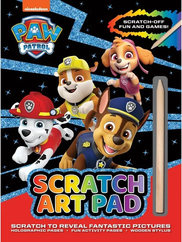 Alligator PAW PATROL Scratch Art Pad
