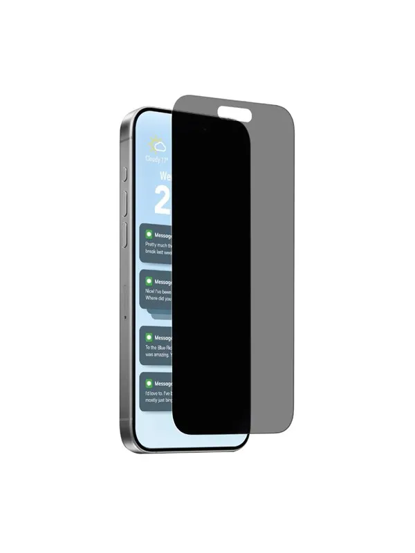 Puro Privacy Tempered Glass for iPhone 17 / iPhone 17 Pro / iPhone 16