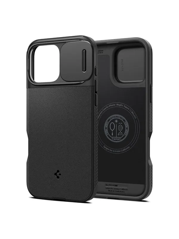 Spigen Optik Armor MagSafe - black - iPhone 16 Pro Max