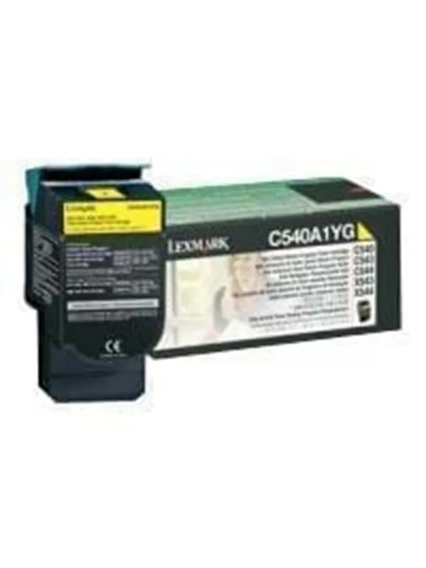 Lexmark C540A1YG Toner Yellow - Laser toner Yellow