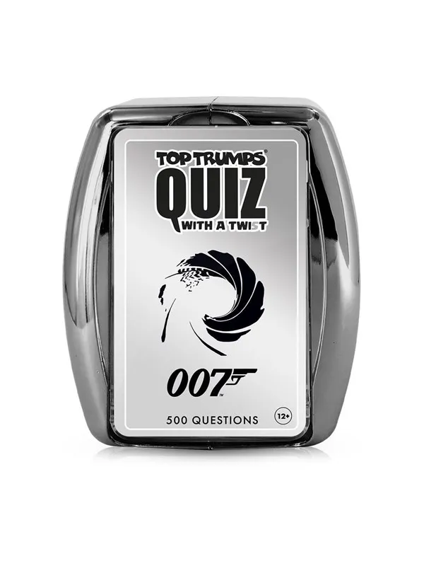 Winning Moves James Bond Top Trumps Quiz Game Card Game (ENGLISH)
