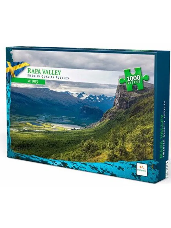 Lautapelit Nordic Quality Puzzles - SE:003 - Rapa Valley (1000 pieces)