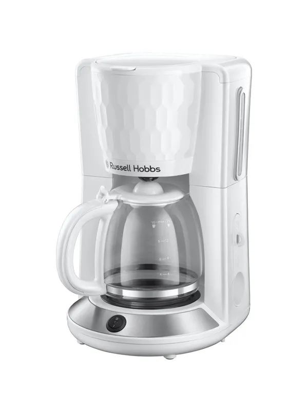 Russell Hobbs Honeycomb Coffee Maker White