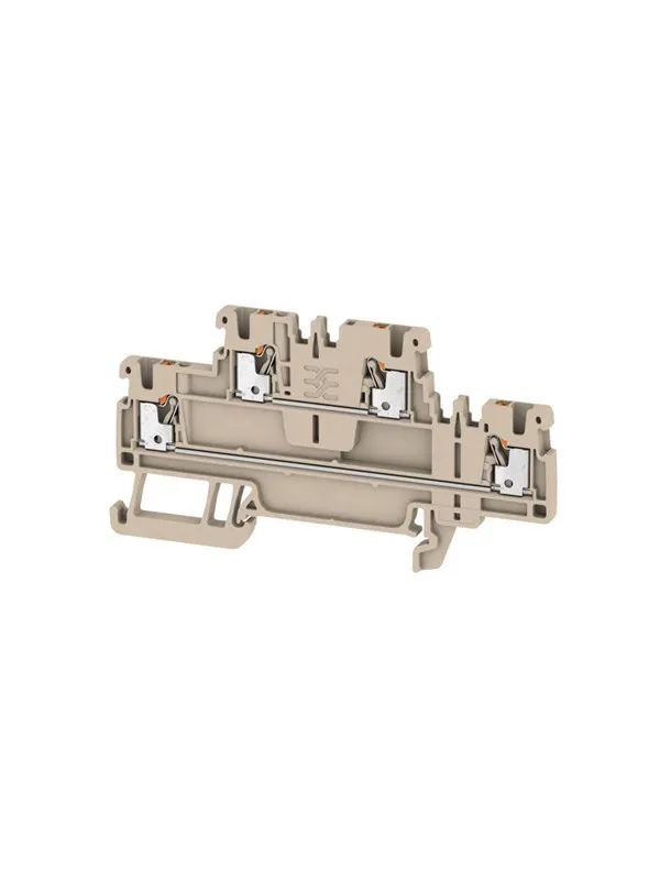 Weidmuller Feed-through terminal a2t 1.5 dark beige