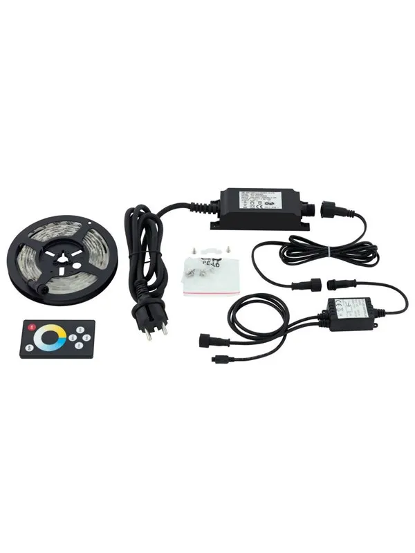 EGLO STRIPES KIT 2M CCT 8W 600LM 3000/7000K IP44 W/FJERNKONTROLL B.