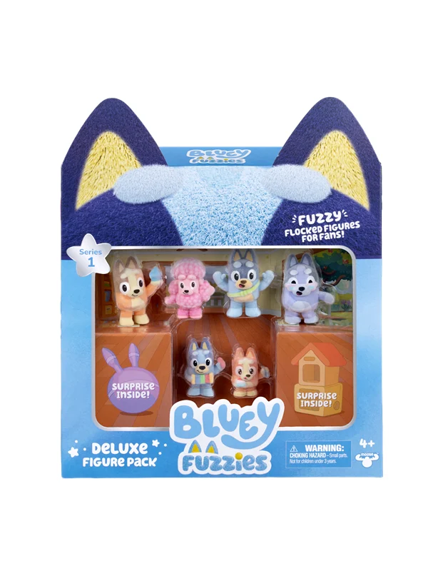 Bluey Fuzzies Fan Favorites 8 pack