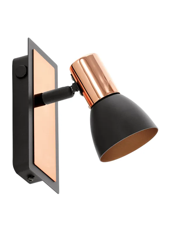 EGLO BARNHAM spot black/copper