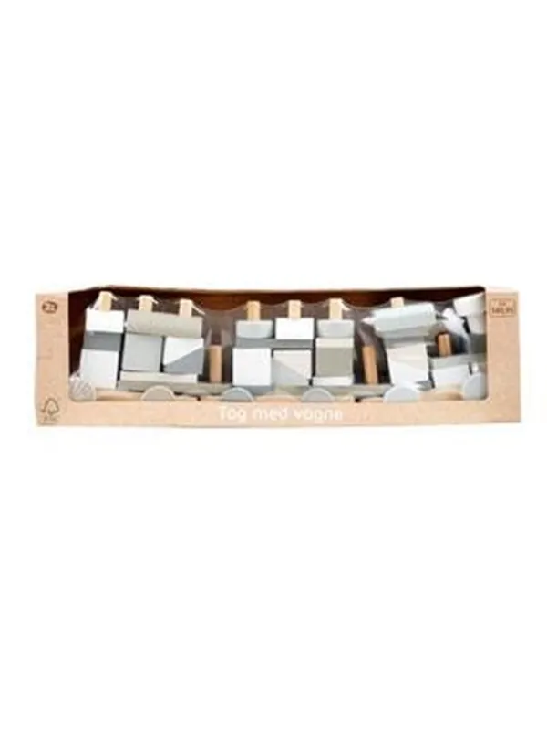 Impulse Toys Wooden train with carriages