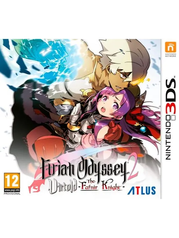 Etrian Odyssey 2: Untold: The Fafnir Knight - Nintendo 3DS - RPG