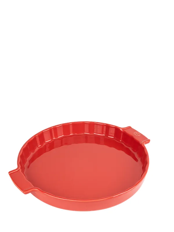 Peugeot Appolia Ceramic pie dish red 30 cm