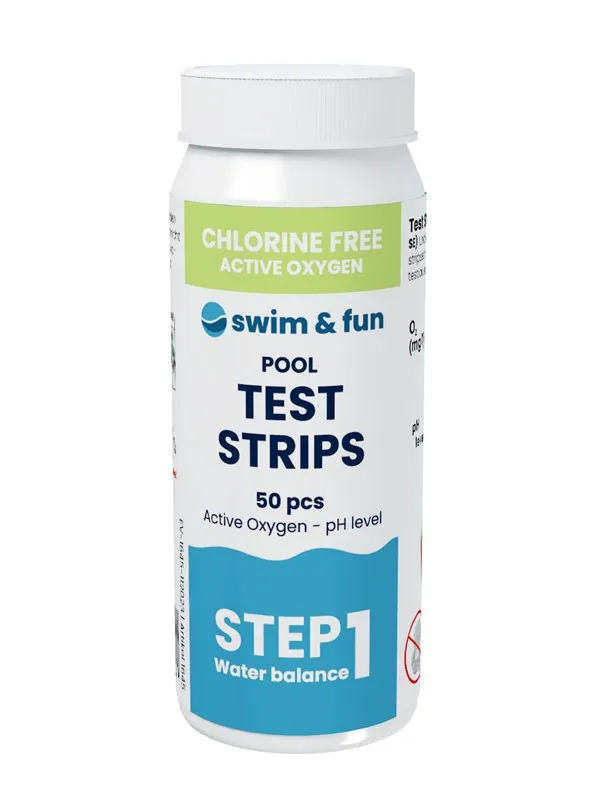Swim & Fun Teststrimler Aktiv Oksygen 50 stk