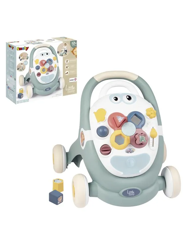 Smoby Little  3-i-1 Gå-Vogn