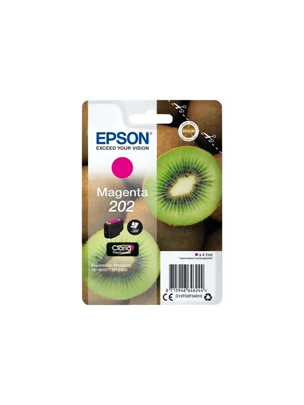 Epson 202 - magenta - original - blækpatron