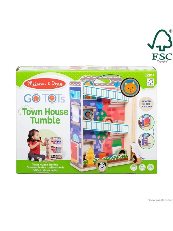Melissa & Doug GO TOTs Town House Tumble